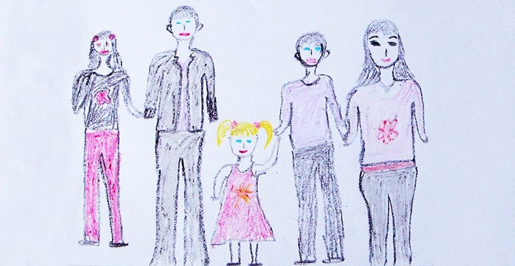 Metadrasi - unaccompanied minor drawing