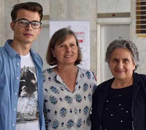 The opening of METAdrasi’s photo exhibition...