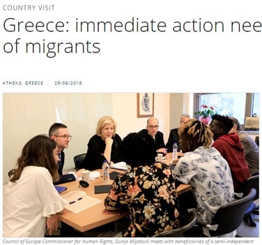 The Council of Europe...