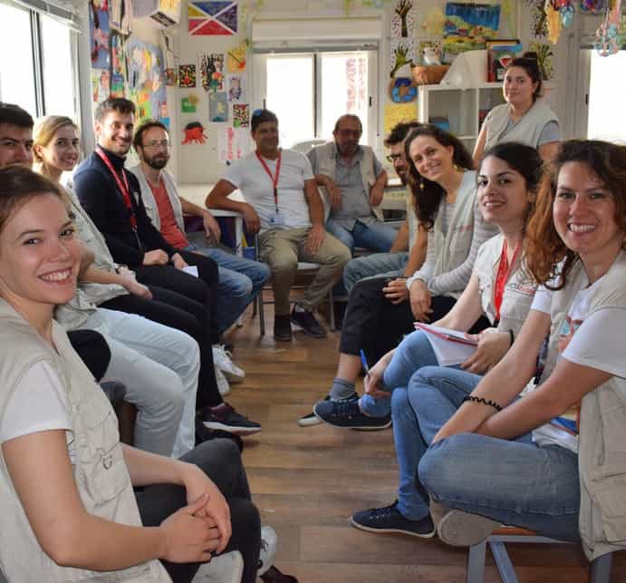 24 hours with METAdrasi's team in Lesvos