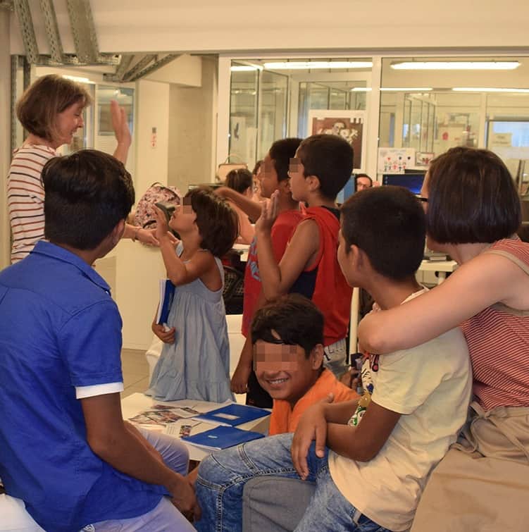 Eleven unaccompanied children...
