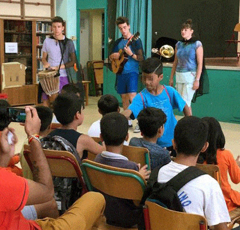 Our young students in two schools in Athens had the opportunity to attend...