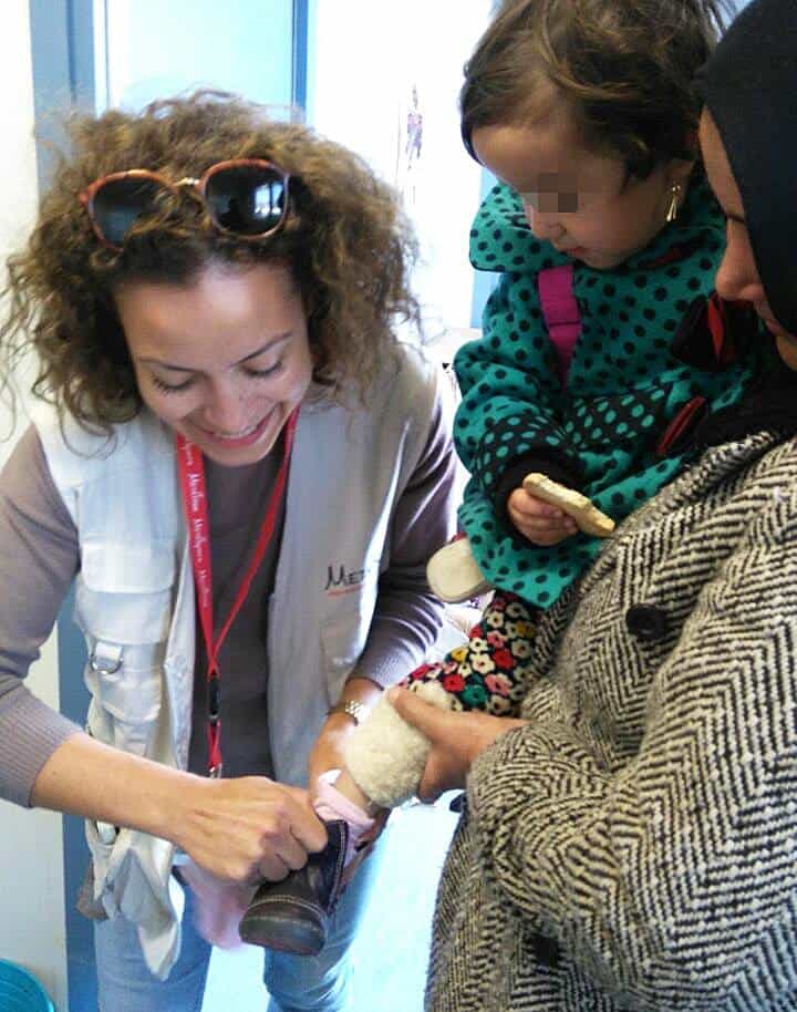 Let’s collect material that is essential to refugees who suffer from the cold...