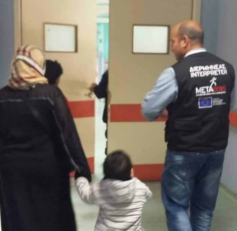 45-year-old Karim from Iraq, had to be hospitalised at the oncology clinic...