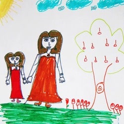 13-year-old Dalma made the difficult and dangerous transition from her...