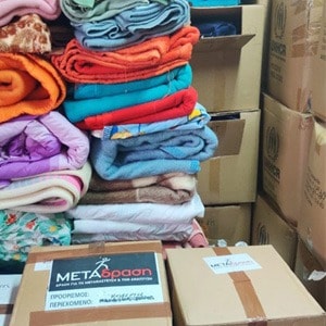 Urgent need for humanitarian aid in the refugee camps...