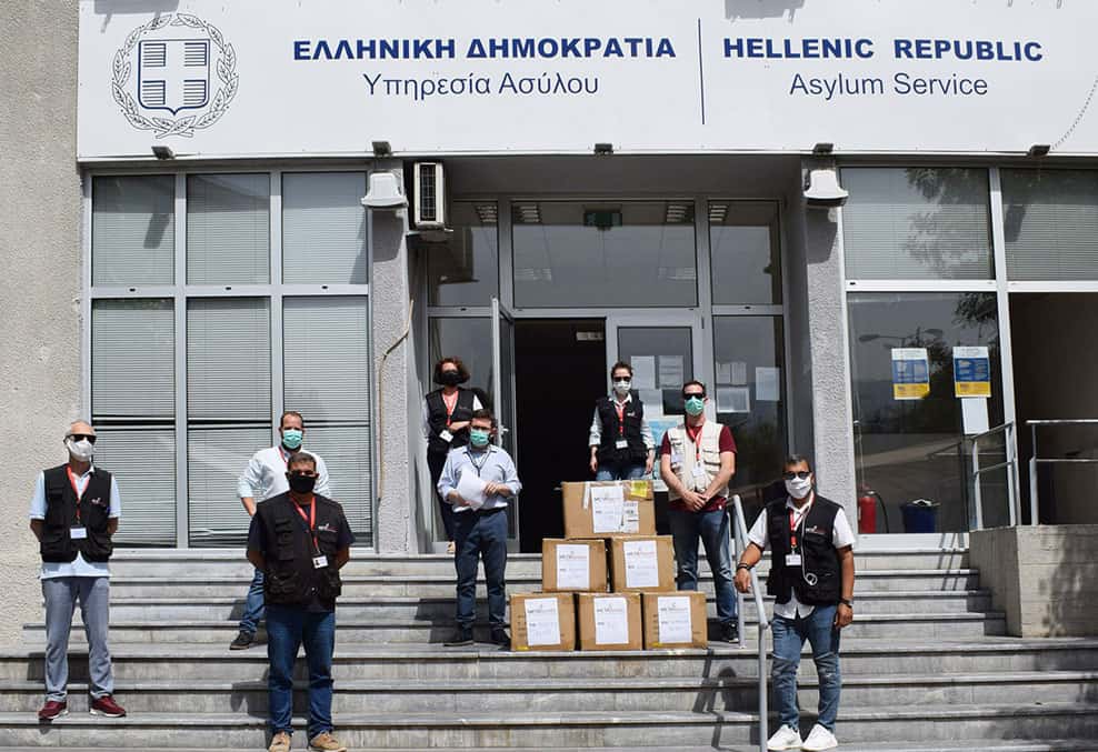 Metadrasi - ANNOUNCEMENT: 42,000 masks donated by METAdrasi to the Greek Ministry of Migration & Asylum 2 Metadrasi - METAdrasi masks donation 3 1