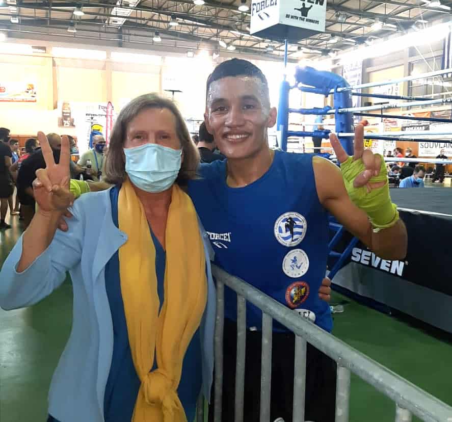 With great pride we admired Majid at the 2020 Panhellenic Muay-Tai...