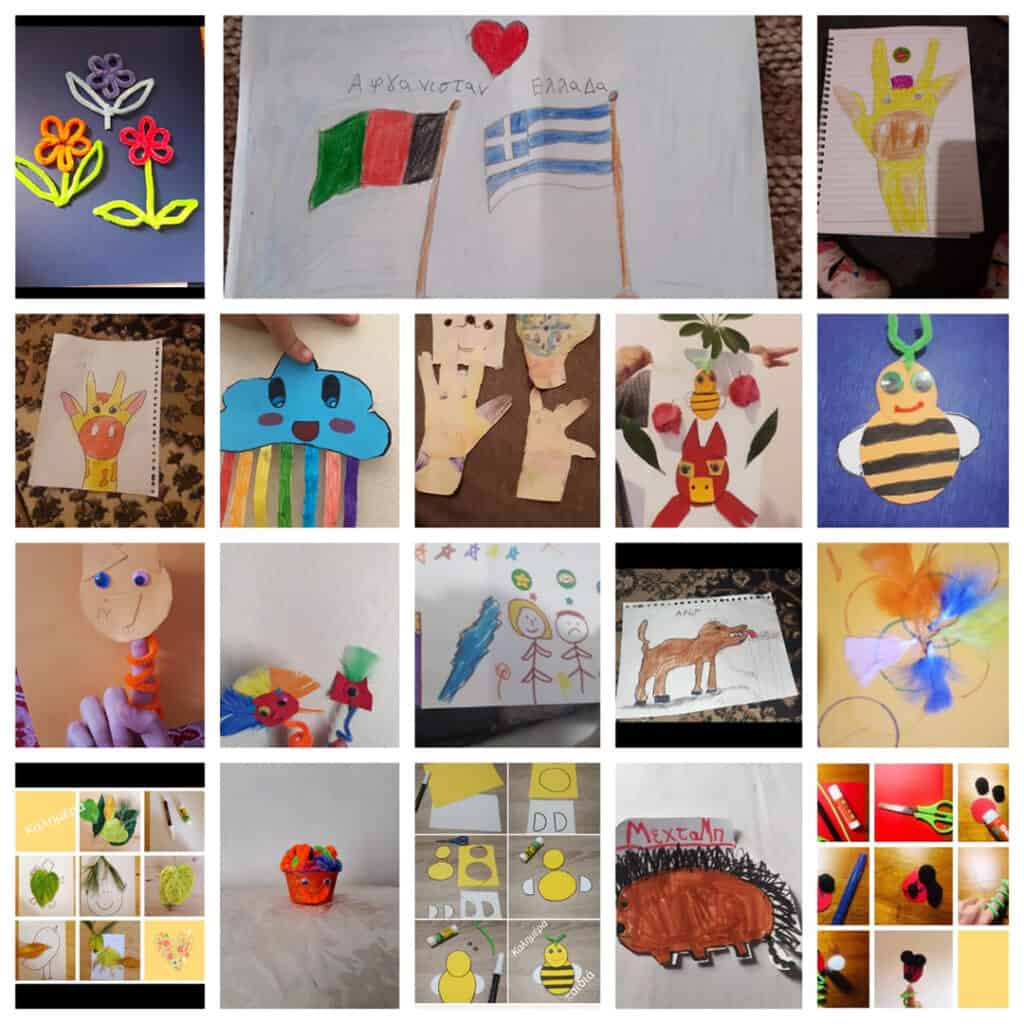 The lessons at METAdrasi's HELIOS Integration Learning Center continued...