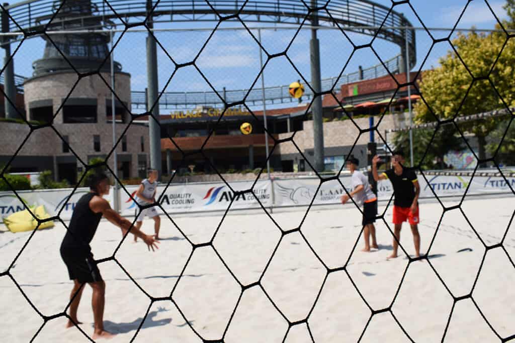 Metadrasi - This summer, unaccompanied minors play beach volley! 3 Metadrasi - DSC 0230 1