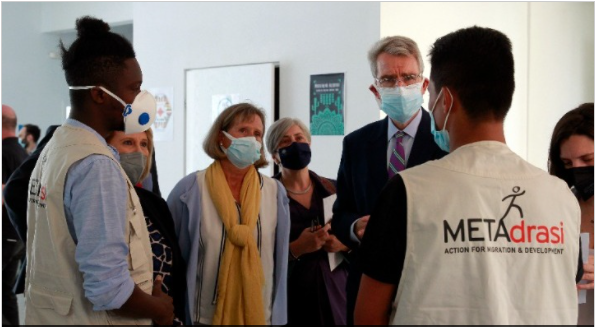 METAdrasi welcomed at the Dormitory for Unaccompanied Children in Athens...