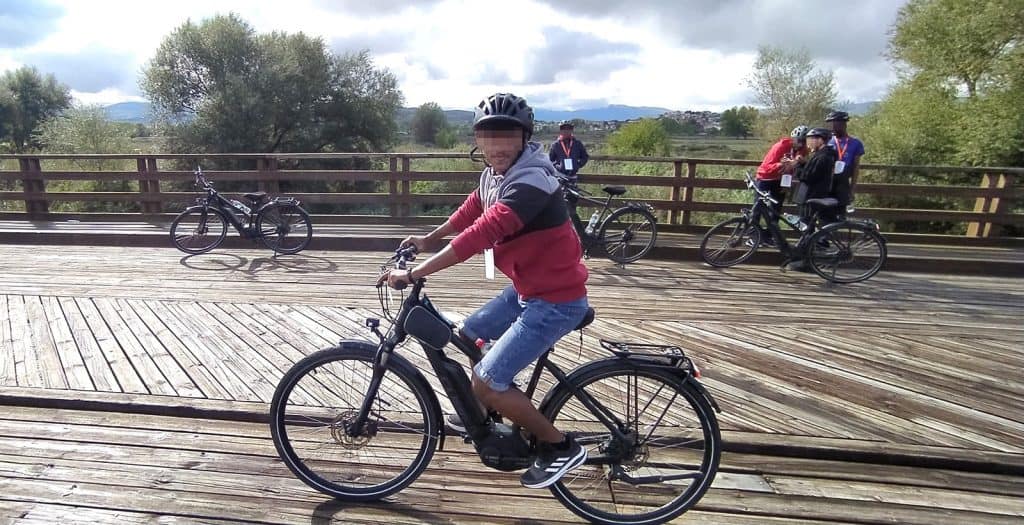 14 unaccompanied minors had the opportunity to enjoy a special sports...