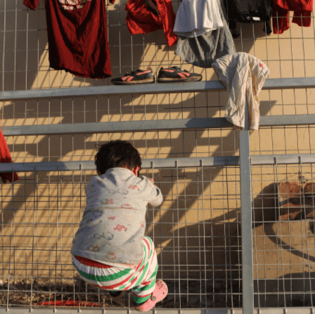 A Greek family opens their home and heart to 8-year-old S. from Afghanistan...
