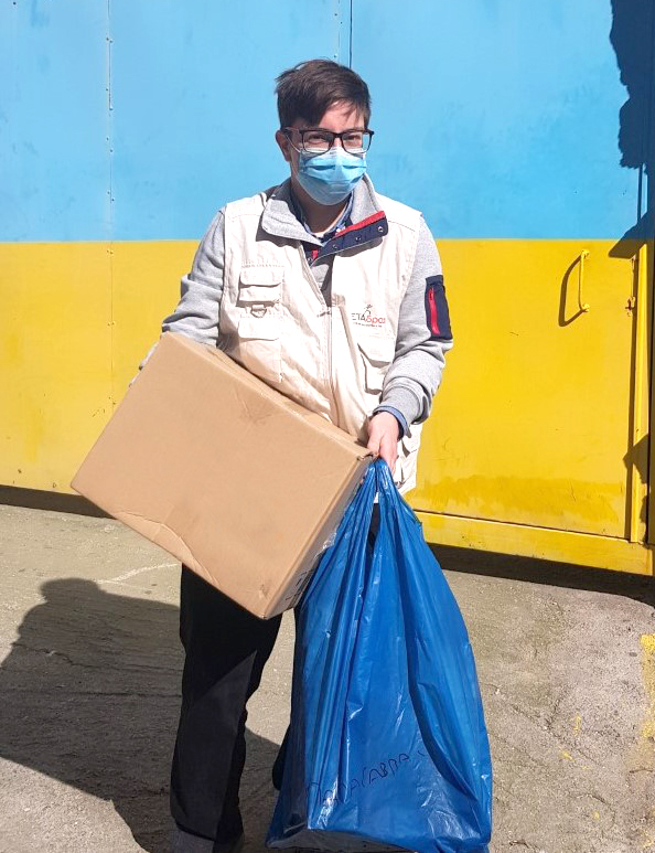 Metadrasi - METAdrasi delivers humanitarian aid items to shared to Ukranian refugees 4 Metadrasi - METAdrasi Ukraine 1