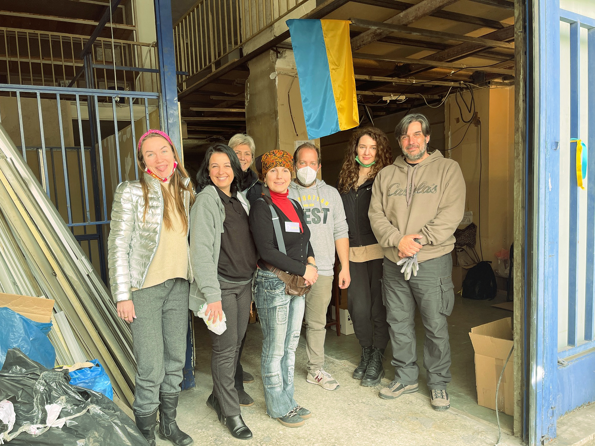 Metadrasi - METAdrasi delivers humanitarian aid items to shared to Ukranian refugees 2 Metadrasi - METAdrasi Ukraine 2