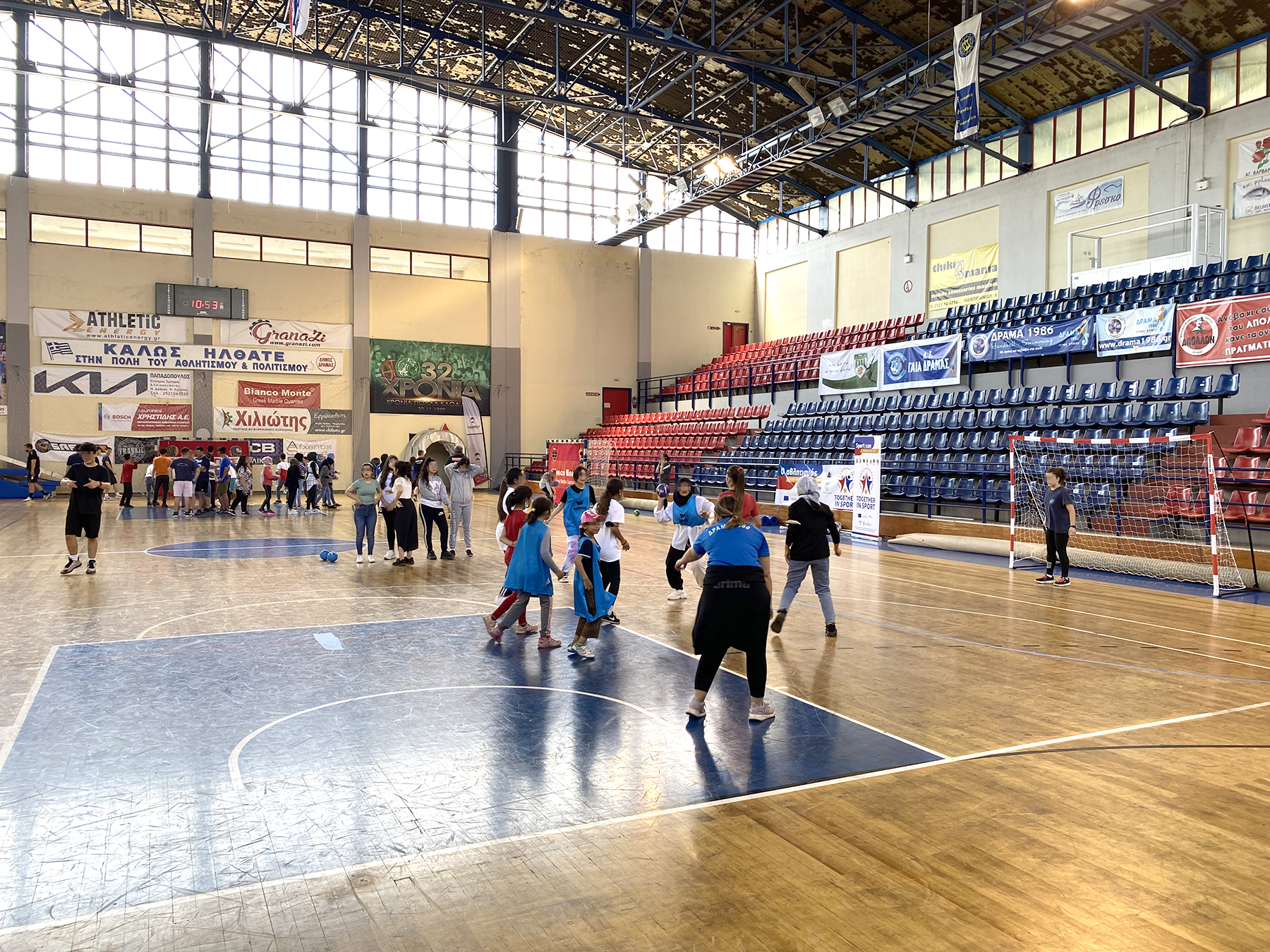 Metadrasi - “Together in Sport” in Drama: We play sports together, with mutual respect 4 Metadrasi - Together in Sport Handball event Drama 3