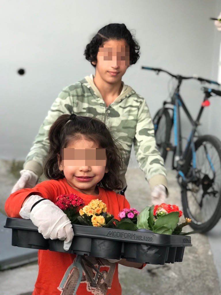 Τhe unaccompanied children decided to transform our Transit Accommodation...