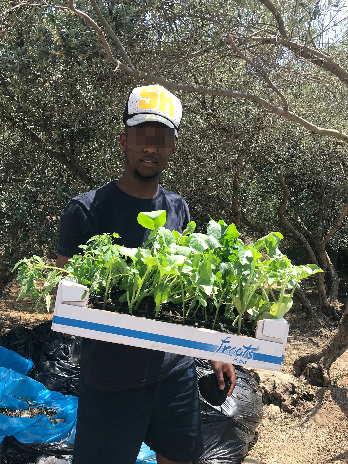 Metadrasi - How a small piece of land can bring so much happiness to unaccompanied children! 4 Metadrasi - METAdrasi Samos garden 3