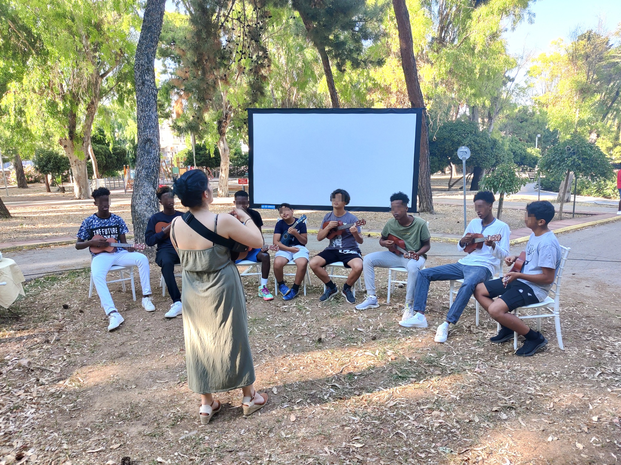 Metadrasi - The unaccompanied children of METAdrasi’s Accommodation Facility in Chios celebrate the World Refugee Day 2 Metadrasi - METAdrasi refugee day 1