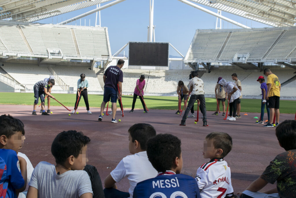 Through sport children repeatedly prove that they do not make any discrimination...
