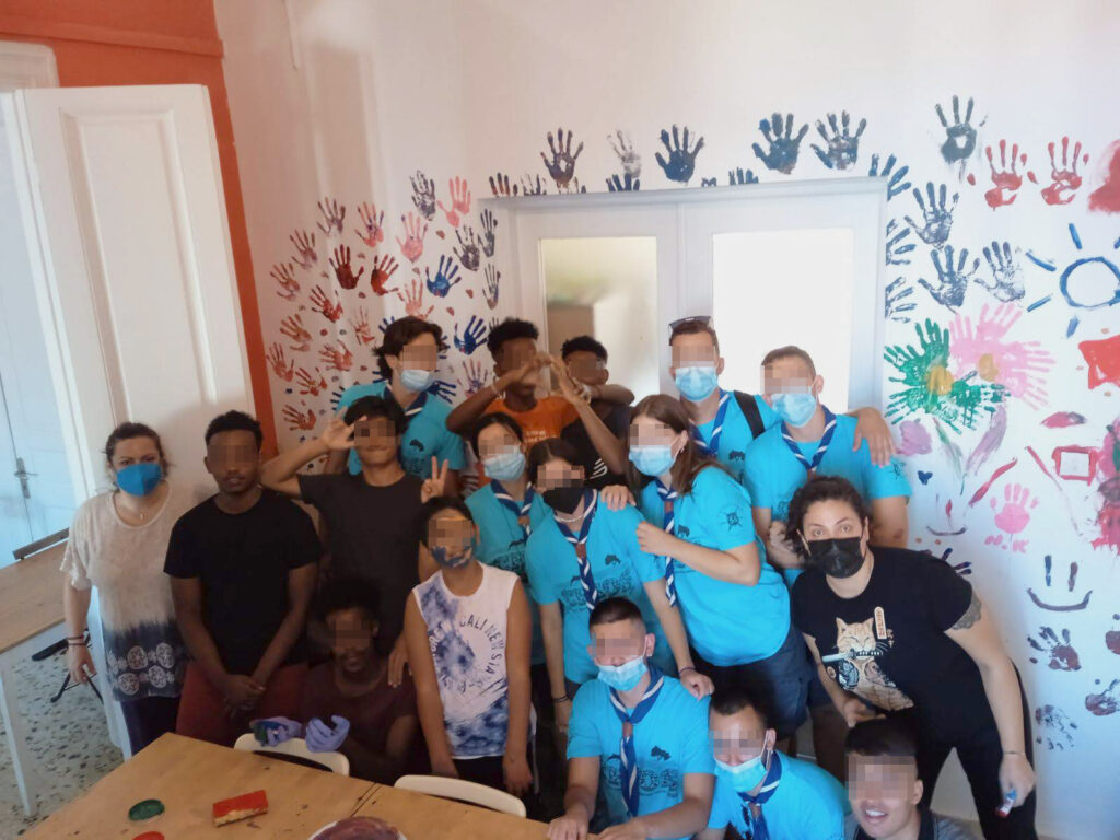 Metadrasi - Scouts from Patras visit our Accommodation Facility in Chios! 2 Metadrasi - METAdrasi scouts Chios 4