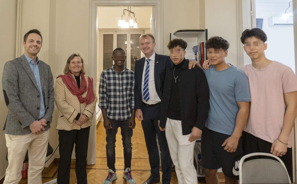 It was with great pleasure that we received the visit of the Swiss Ambassador in...