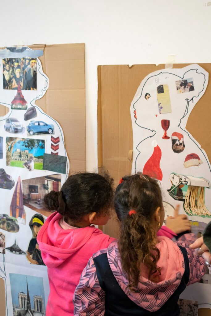 The young students of METAdrasi’s Educational Center in Athens...