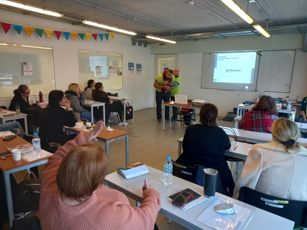 Beneficiaries of the programme “Training for Refugees and Migrants...