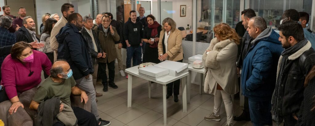 After two years of pandemic, we finally had our “vassilopita” celebration! We all met...