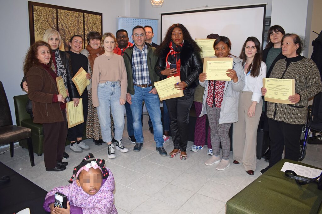 Metadrasi - Completion of the 1st training cycle for refugees and migrants as personal assistants for PwD 2 Metadrasi - METAdrasi Personal Assistants 12.04