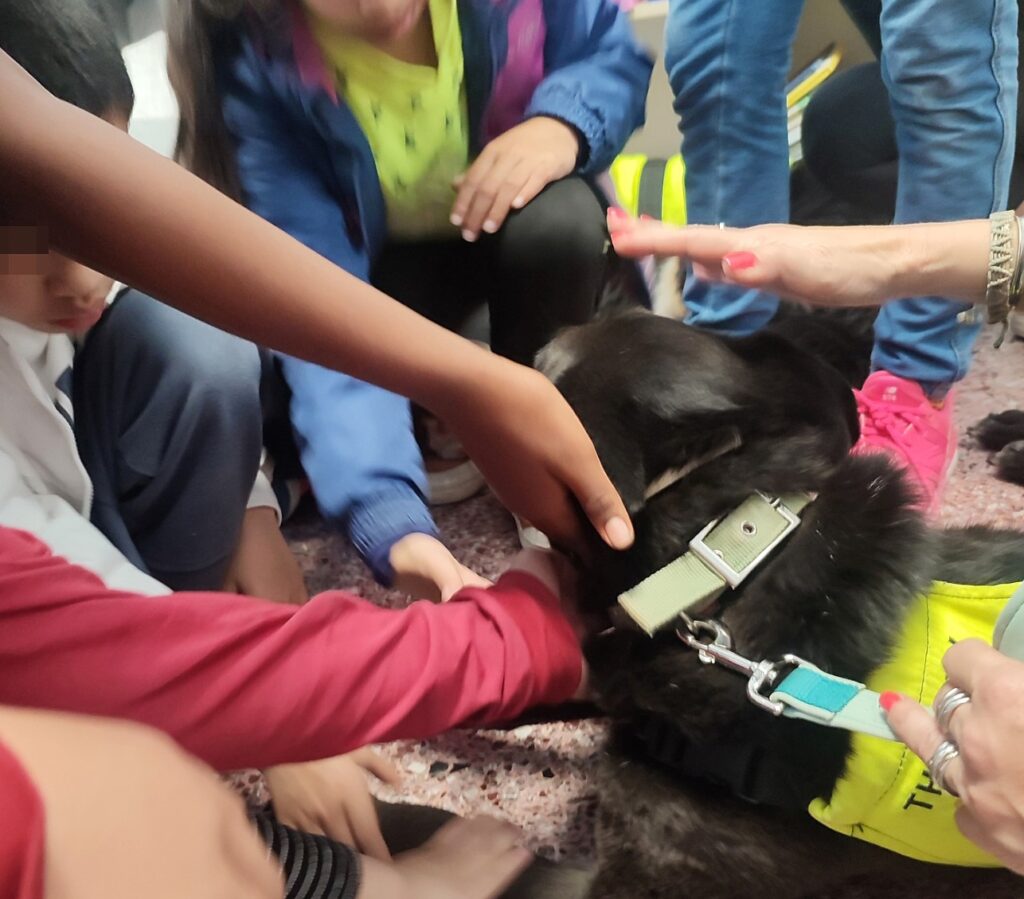 A very different visit took place this time at our Homework and Creative...
