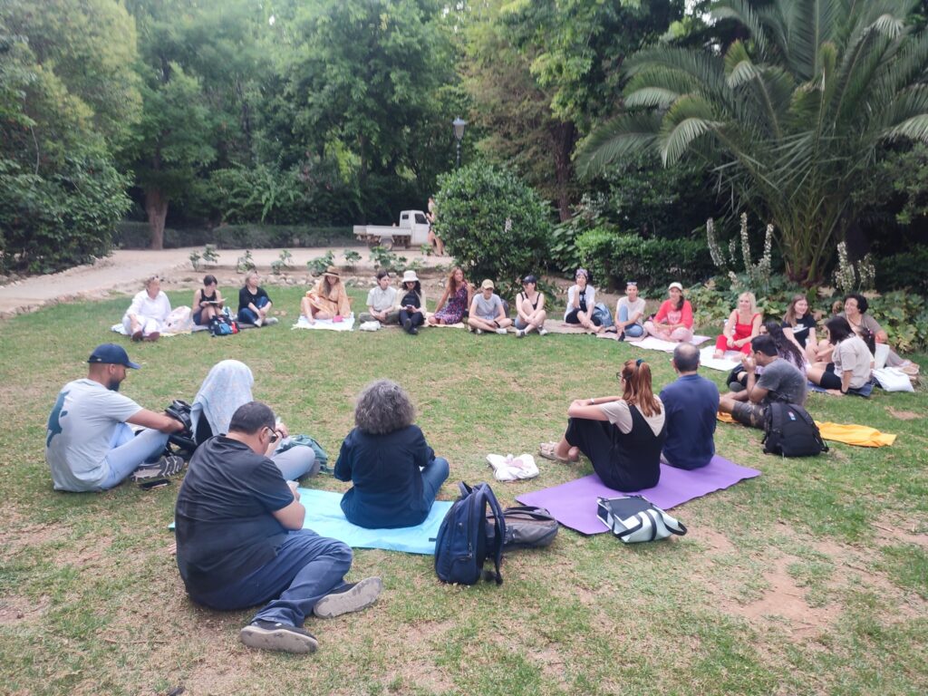 Metadrasi - A visit to the National Garden of Athens for the students of the Integration Learning Center 2 Metadrasi - METAdrasi national garden 1