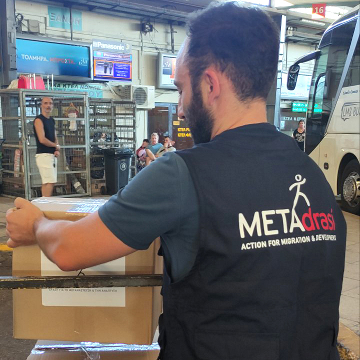 METAdrasi continues its in-kind support to firefighters and volunteers in Evros...