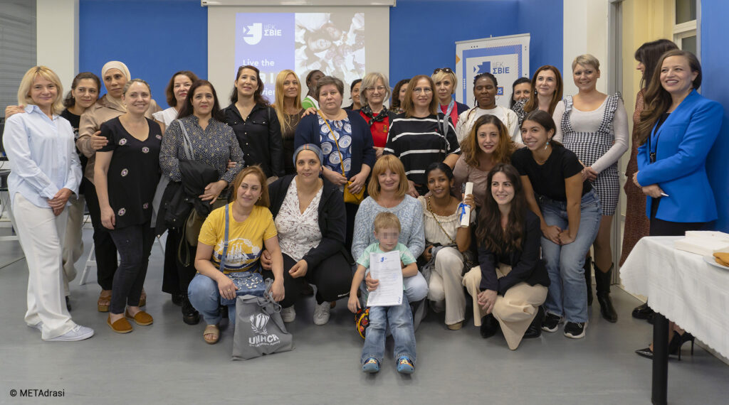 Metadrasi - Childcare Assistants Programme: 30 beneficiaries complete their training 2 Metadrasi - METAdrasi graduation 1