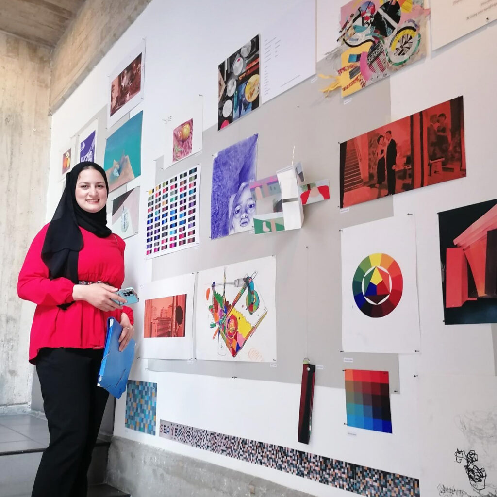 A.S., a young woman from Egypt, fulfills her dreams for studying...