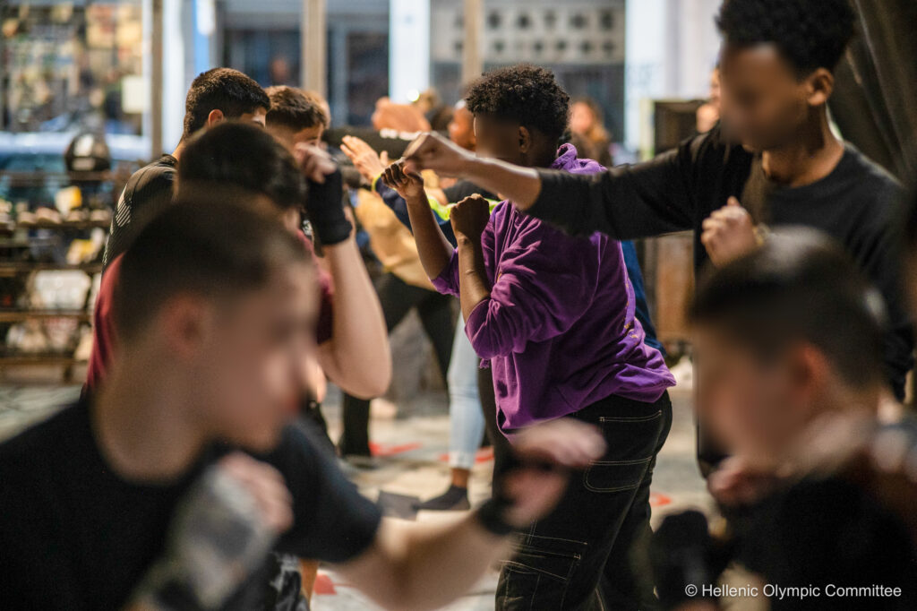 Metadrasi - Together in sport and against racism! 4 Metadrasi - Boxing1 Fight. Glob.Team 2