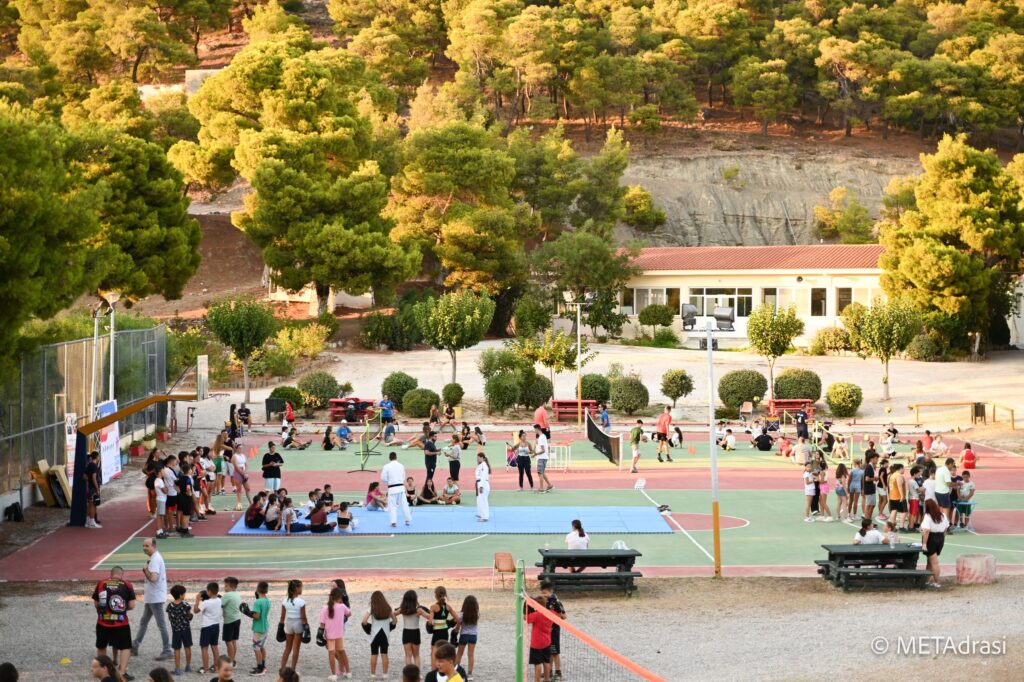 Metadrasi - “Together in Sport - Phase II” at the summer camp of Keratea 3 Metadrasi - METAdrasi Keratea camp 2