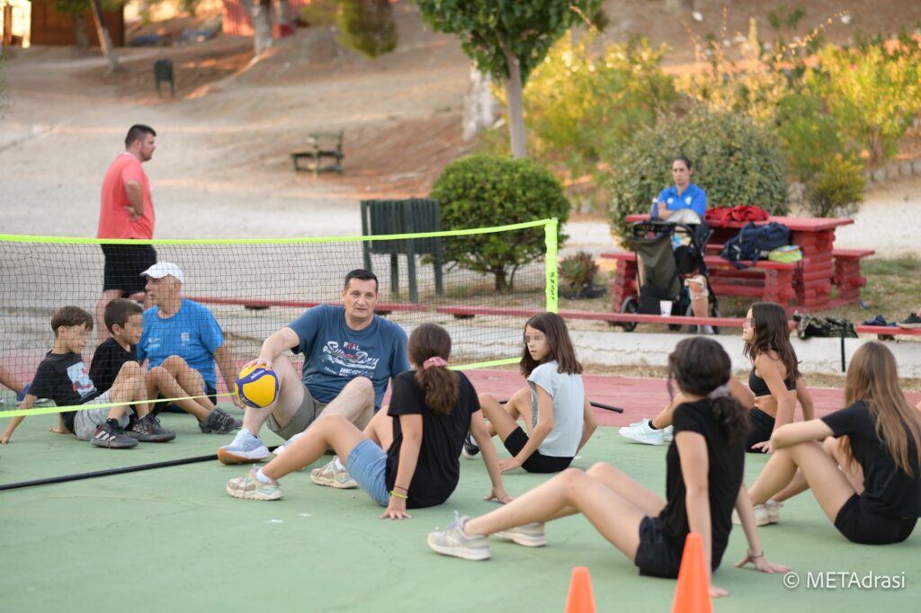 Metadrasi - “Together in Sport - Phase II” at the summer camp of Keratea 6 Metadrasi - METAdrasi Keratea camp 4