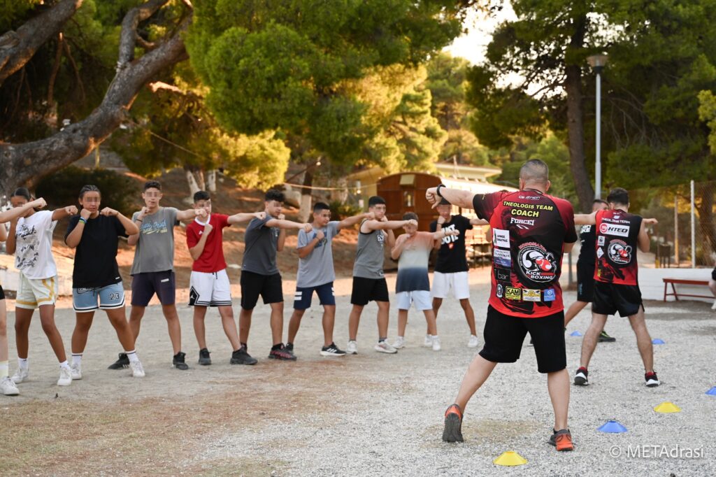 Metadrasi - “Together in Sport - Phase II” at the summer camp of Keratea 5 Metadrasi - METAdrasi Keratea camp 6