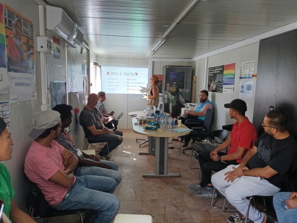 Metadrasi - "Stepping Stone" seminars for refugees and asylum seekers in Samos and Lesvos 5 Metadrasi - METAdrasi stepping Stone Lesvos