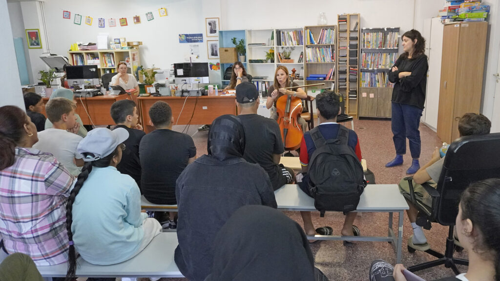 Metadrasi - Music and smiles filled our educational centre in Athens 5 Metadrasi - METAdrasi edu Athens cello 1
