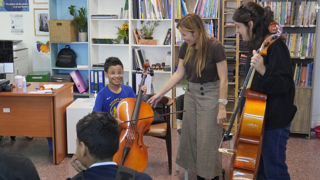 Metadrasi - Music and smiles filled our educational centre in Athens 3 Metadrasi - METAdrasi edu Athens cello 3
