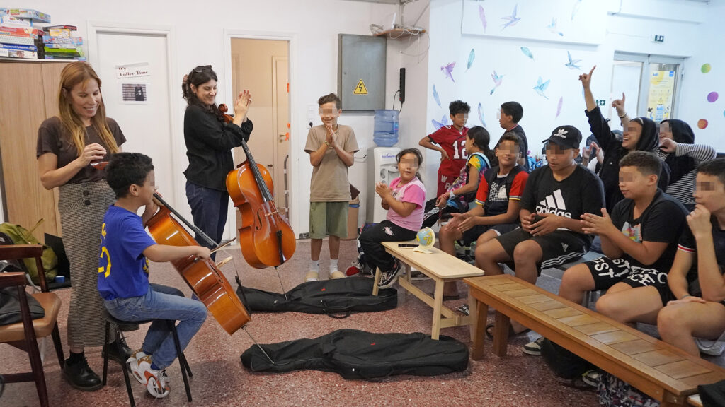 Metadrasi - Music and smiles filled our educational centre in Athens 2 Metadrasi - METAdrasi edu Athens cello 4
