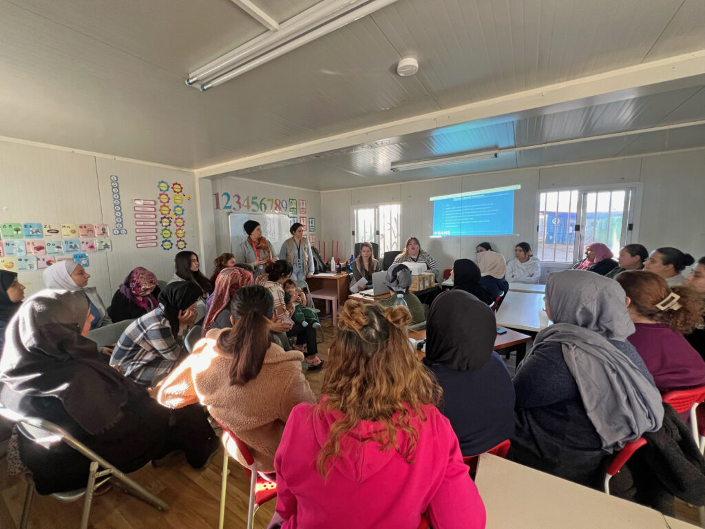 The event was focused on the creation of a safe space, where women had the...