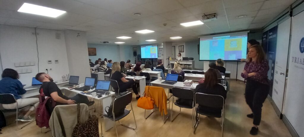 During the training, the importance of the protection of unaccompanied children...