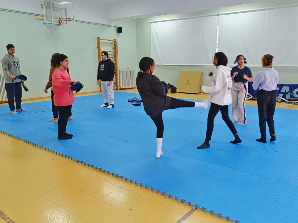 Metadrasi - Together in Sport – Phase II: Ιανουάριος-Φεβρουάριος 2025 23 Metadrasi - METAdrasi TiS II Mytilene taekwondo